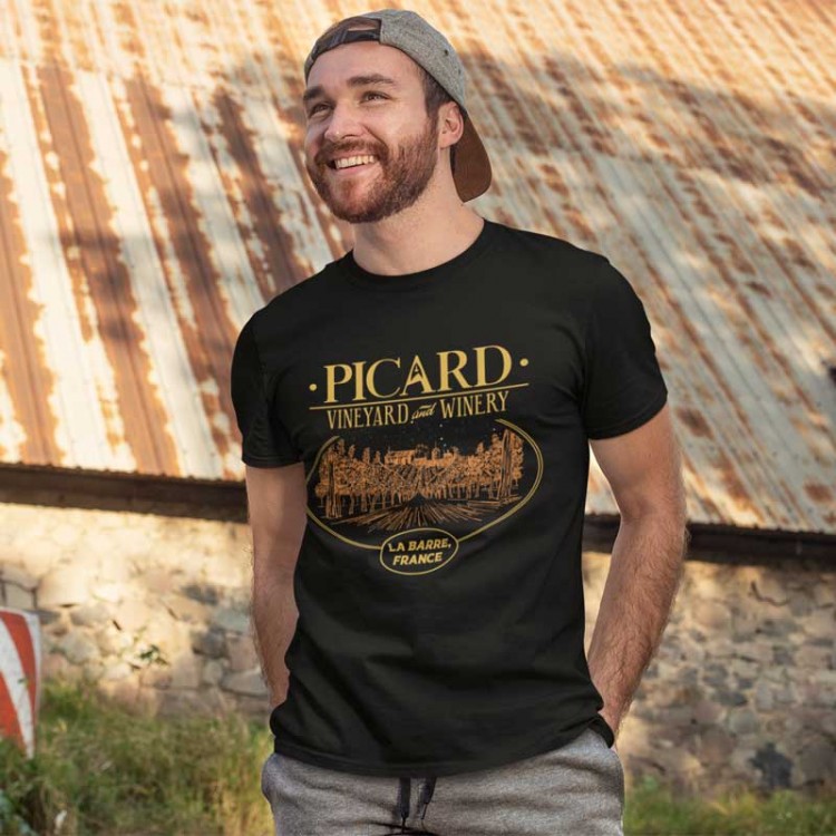 picard winery t shirt